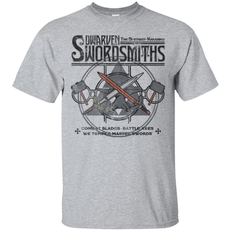 T-Shirts Sport Grey / Small Dwarven Swordsmiths T-Shirt