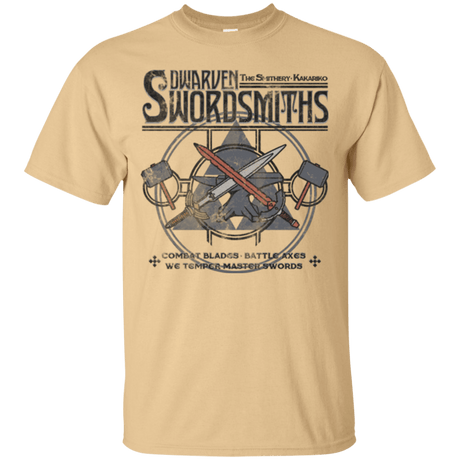 T-Shirts Vegas Gold / Small Dwarven Swordsmiths T-Shirt