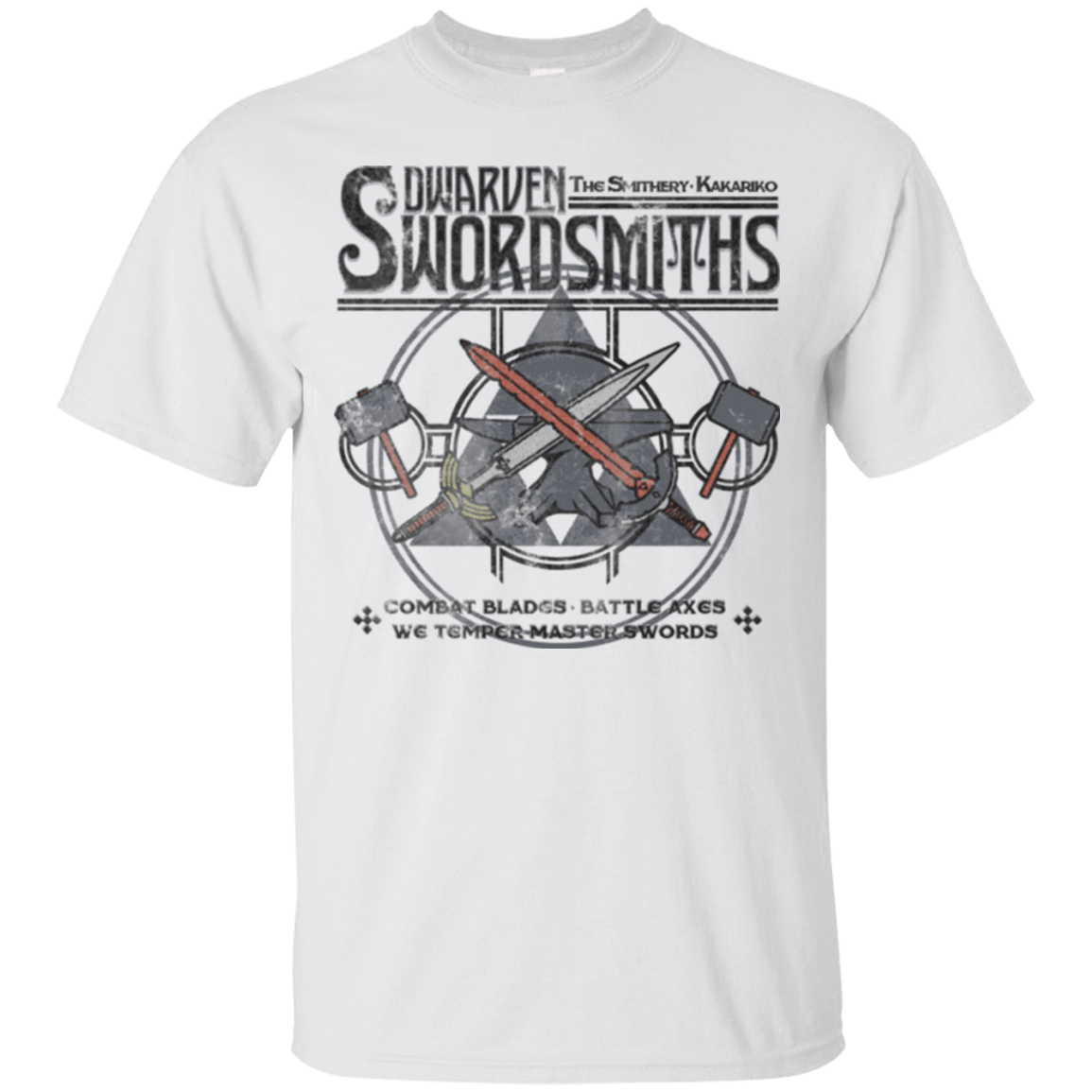 T-Shirts White / Small Dwarven Swordsmiths T-Shirt