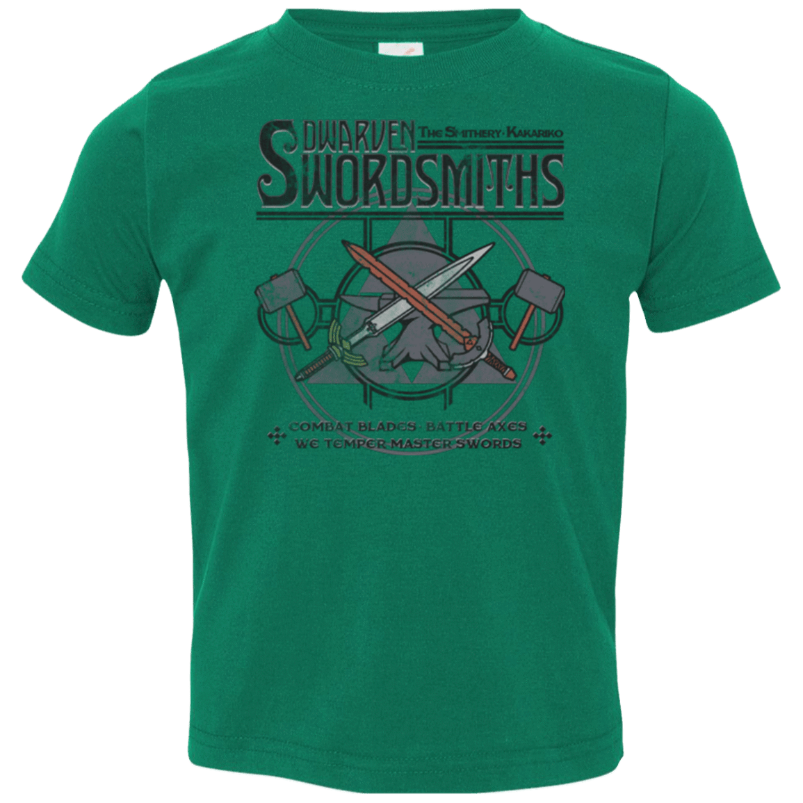 T-Shirts Kelly / 2T Dwarven Swordsmiths Toddler Premium T-Shirt
