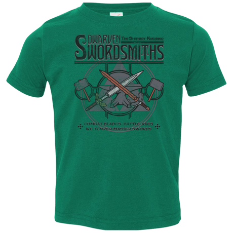 T-Shirts Kelly / 2T Dwarven Swordsmiths Toddler Premium T-Shirt