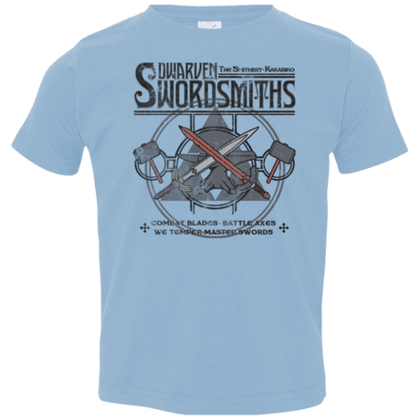 T-Shirts Light Blue / 2T Dwarven Swordsmiths Toddler Premium T-Shirt