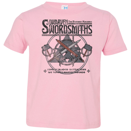 T-Shirts Pink / 2T Dwarven Swordsmiths Toddler Premium T-Shirt