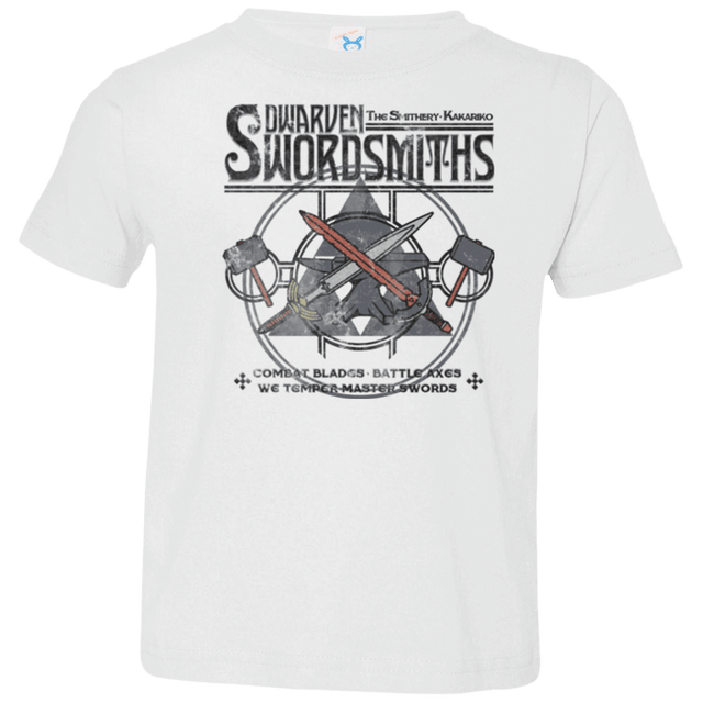 T-Shirts White / 2T Dwarven Swordsmiths Toddler Premium T-Shirt