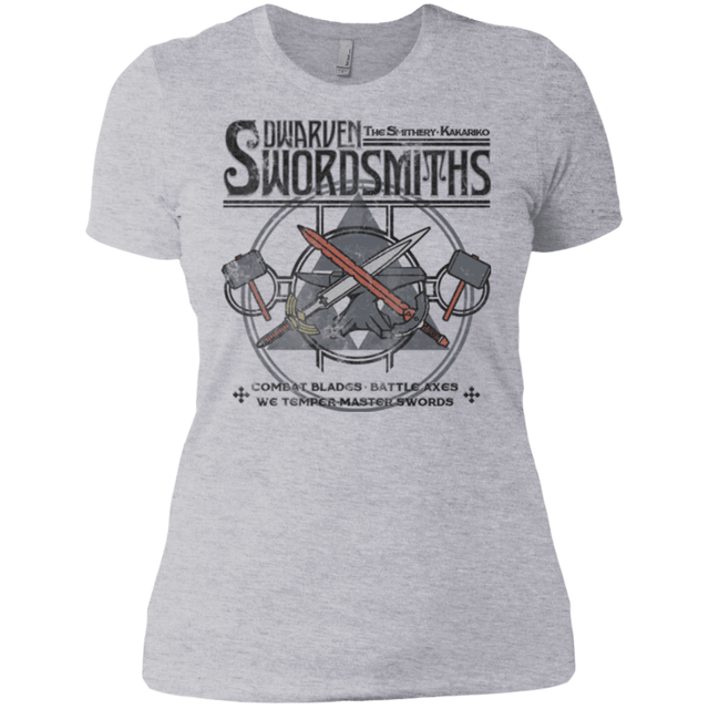 T-Shirts Heather Grey / X-Small Dwarven Swordsmiths Women's Premium T-Shirt