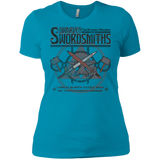 T-Shirts Turquoise / X-Small Dwarven Swordsmiths Women's Premium T-Shirt