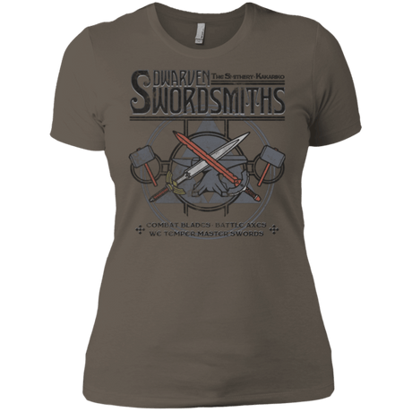 T-Shirts Warm Grey / X-Small Dwarven Swordsmiths Women's Premium T-Shirt
