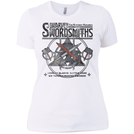 T-Shirts White / X-Small Dwarven Swordsmiths Women's Premium T-Shirt