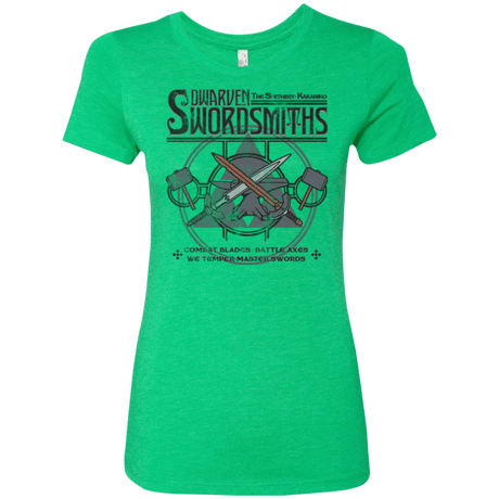 T-Shirts Envy / Small Dwarven Swordsmiths Women's Triblend T-Shirt