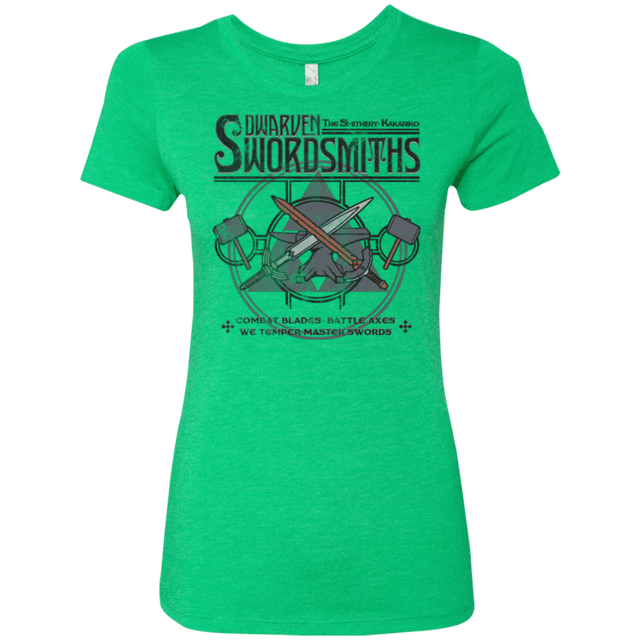 T-Shirts Envy / Small Dwarven Swordsmiths Women's Triblend T-Shirt