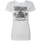 T-Shirts Heather White / Small Dwarven Swordsmiths Women's Triblend T-Shirt