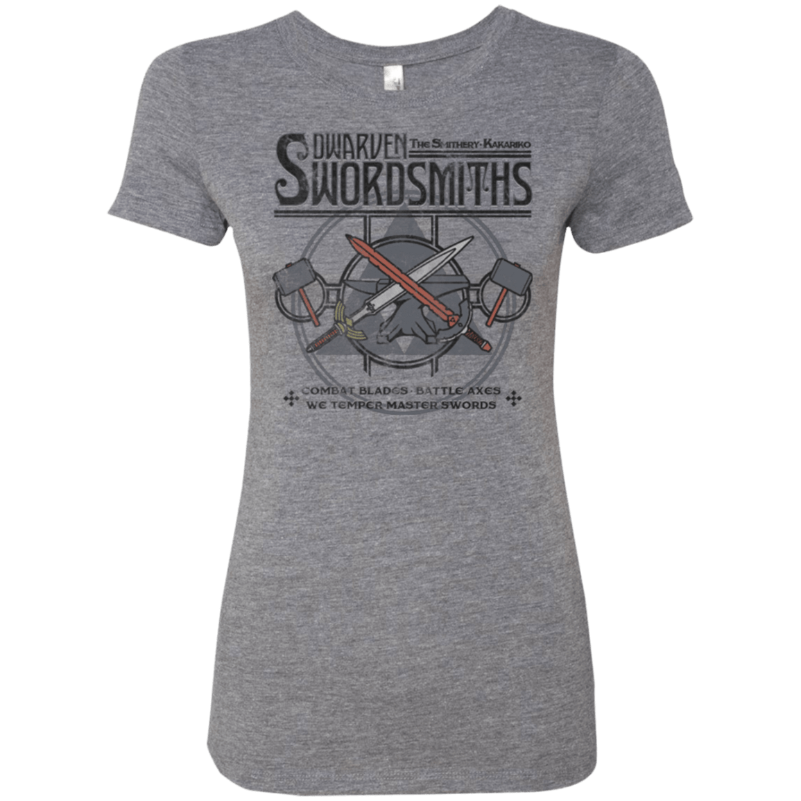 T-Shirts Premium Heather / Small Dwarven Swordsmiths Women's Triblend T-Shirt