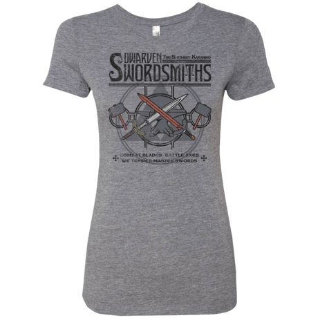 T-Shirts Premium Heather / Small Dwarven Swordsmiths Women's Triblend T-Shirt