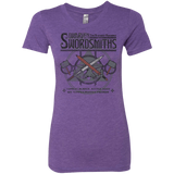 T-Shirts Purple Rush / Small Dwarven Swordsmiths Women's Triblend T-Shirt
