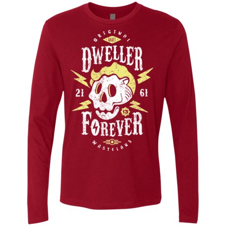 T-Shirts Cardinal / Small Dweller Forever Men's Premium Long Sleeve