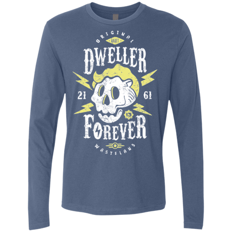 T-Shirts Indigo / Small Dweller Forever Men's Premium Long Sleeve