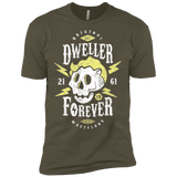 T-Shirts Military Green / X-Small Dweller Forever Men's Premium T-Shirt