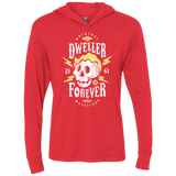 T-Shirts Vintage Red / X-Small Dweller Forever Triblend Long Sleeve Hoodie Tee