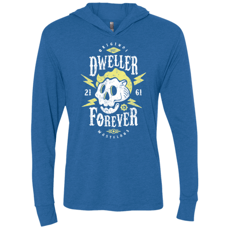 T-Shirts Vintage Royal / X-Small Dweller Forever Triblend Long Sleeve Hoodie Tee