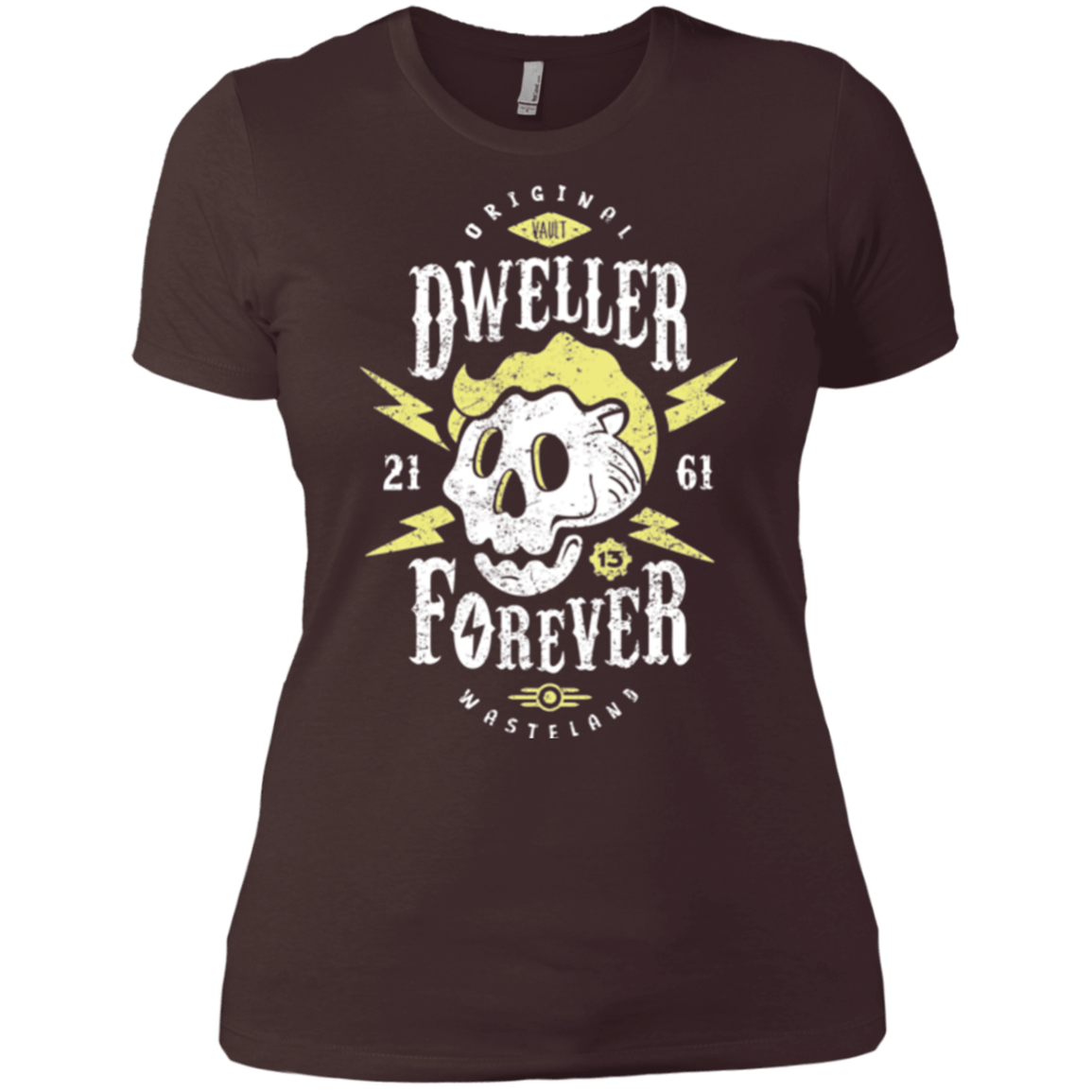 T-Shirts Dark Chocolate / X-Small Dweller Forever Women's Premium T-Shirt