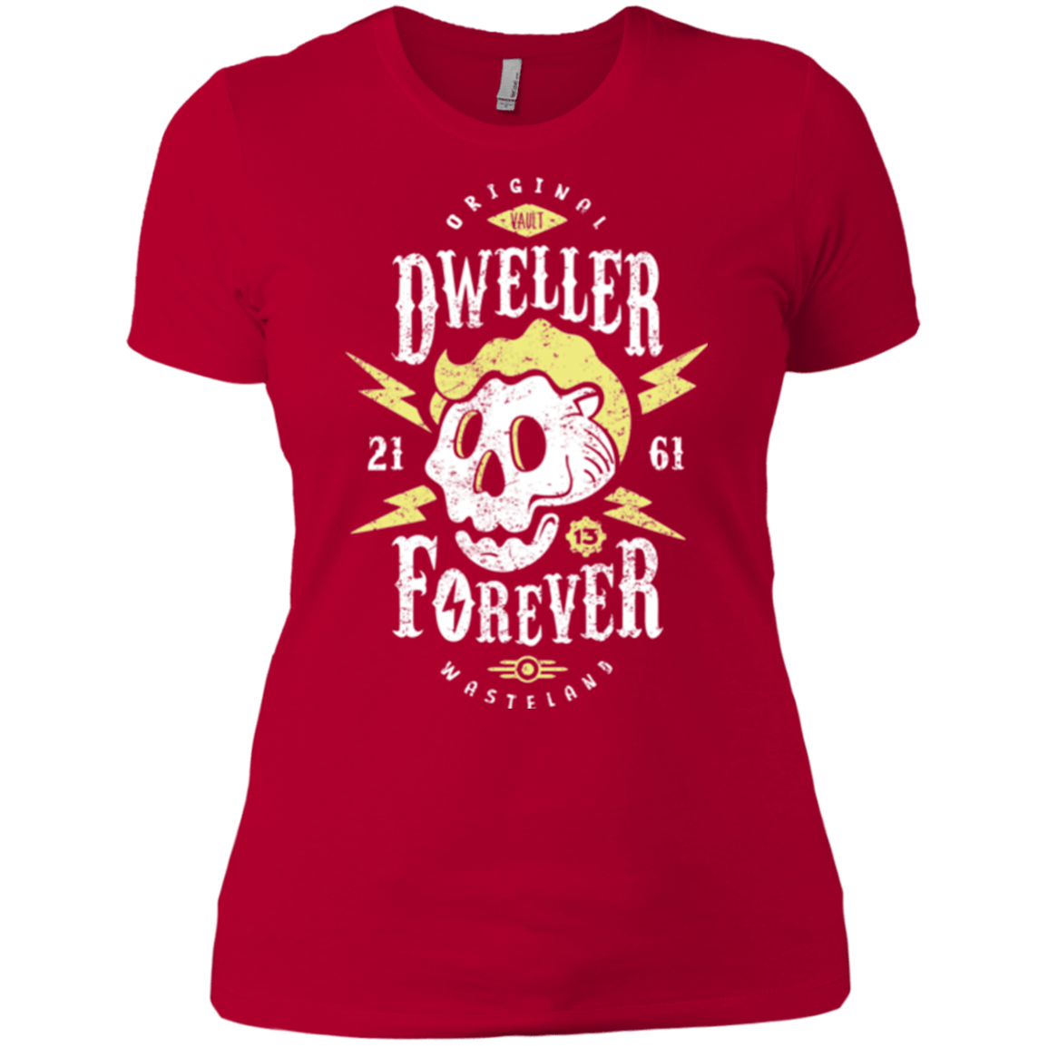 T-Shirts Red / X-Small Dweller Forever Women's Premium T-Shirt