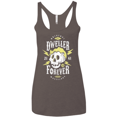 T-Shirts Macchiato / X-Small Dweller Forever Women's Triblend Racerback Tank