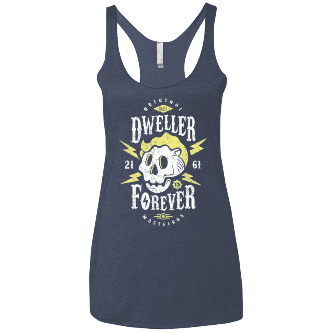 T-Shirts Vintage Navy / X-Small Dweller Forever Women's Triblend Racerback Tank