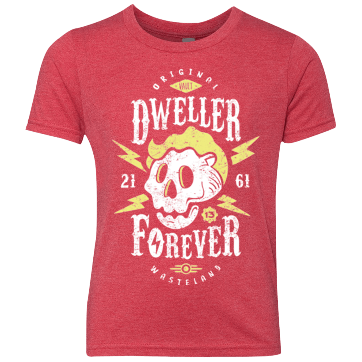 T-Shirts Vintage Red / YXS Dweller Forever Youth Triblend T-Shirt