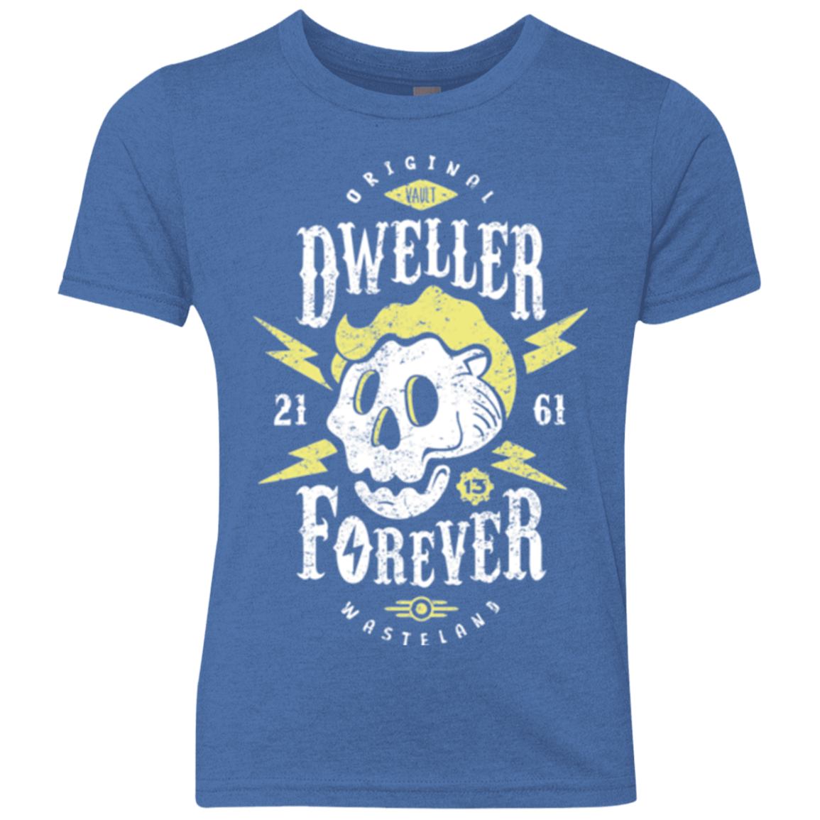 T-Shirts Vintage Royal / YXS Dweller Forever Youth Triblend T-Shirt