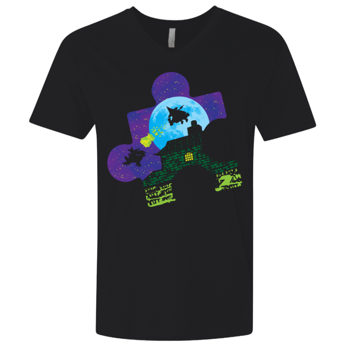 T-Shirts Black / X-Small Dynamic Duo Men's Premium V-Neck