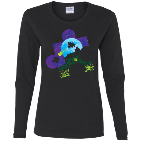 T-Shirts Black / S Dynamic Duo Women's Long Sleeve T-Shirt