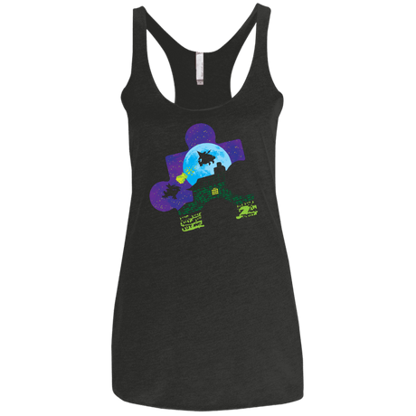 T-Shirts Vintage Black / X-Small Dynamic Duo Women's Triblend Racerback Tank