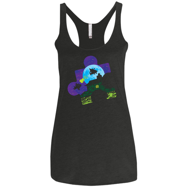 T-Shirts Vintage Black / X-Small Dynamic Duo Women's Triblend Racerback Tank