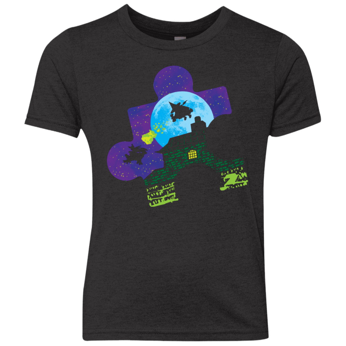 T-Shirts Vintage Black / YXS Dynamic Duo Youth Triblend T-Shirt