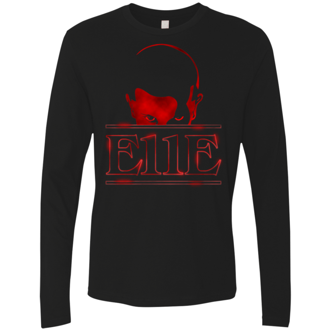 T-Shirts Black / Small E11E Men's Premium Long Sleeve