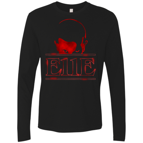 T-Shirts Black / Small E11E Men's Premium Long Sleeve