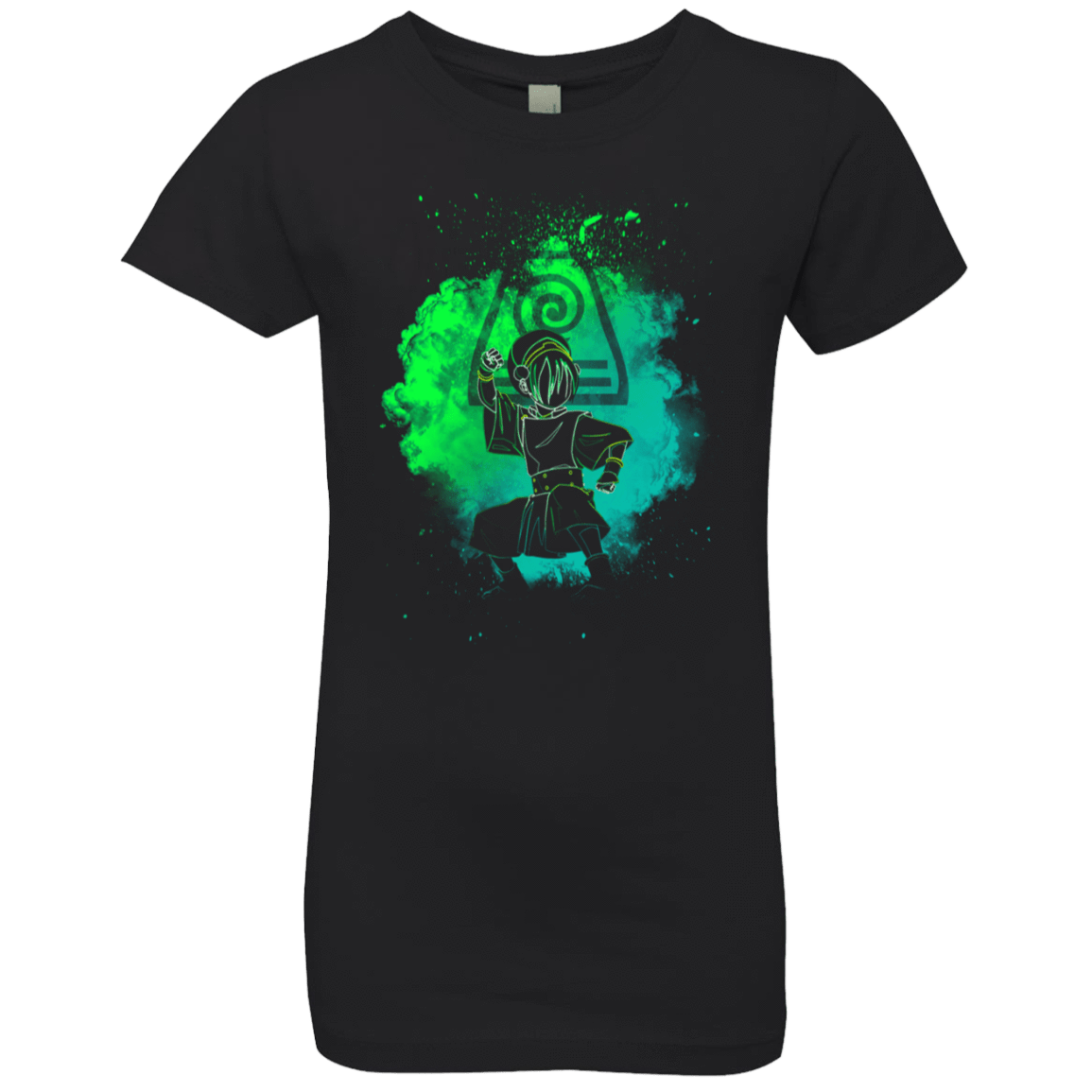 T-Shirts Black / YXS Earth Bender Soul Girls Premium T-Shirt