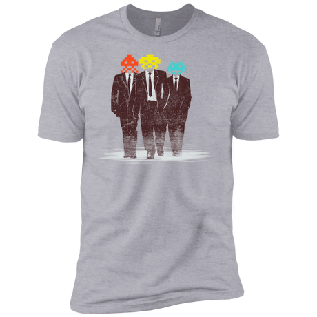 T-Shirts Heather Grey / YXS Earth Invaders Boys Premium T-Shirt