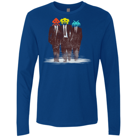 T-Shirts Royal / S Earth Invaders Men's Premium Long Sleeve