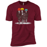T-Shirts Cardinal / X-Small Earth Invaders Men's Premium T-Shirt