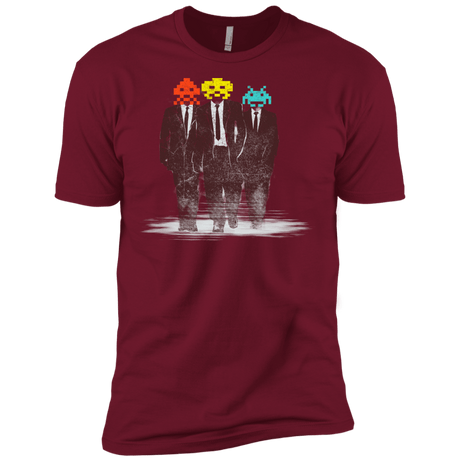 T-Shirts Cardinal / X-Small Earth Invaders Men's Premium T-Shirt