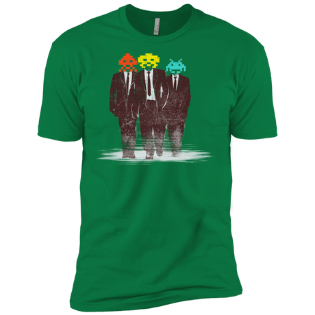 T-Shirts Kelly Green / X-Small Earth Invaders Men's Premium T-Shirt