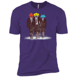 T-Shirts Purple Rush/ / X-Small Earth Invaders Men's Premium T-Shirt