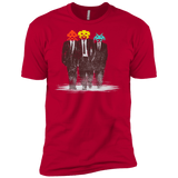 T-Shirts Red / X-Small Earth Invaders Men's Premium T-Shirt