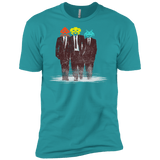 T-Shirts Tahiti Blue / X-Small Earth Invaders Men's Premium T-Shirt