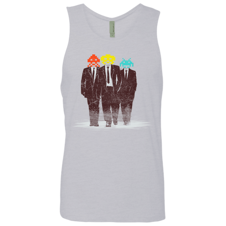 T-Shirts Heather Grey / S Earth Invaders Men's Premium Tank Top