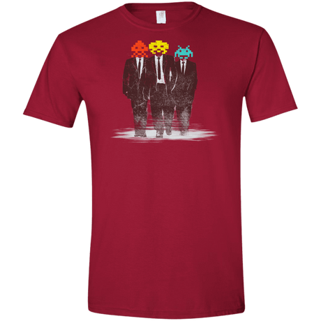 T-Shirts Cardinal Red / S Earth Invaders Men's Semi-Fitted Softstyle