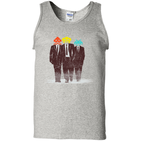 T-Shirts Ash / S Earth Invaders Men's Tank Top