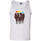 T-Shirts White / S Earth Invaders Men's Tank Top