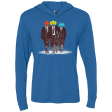 T-Shirts Vintage Royal / X-Small Earth Invaders Triblend Long Sleeve Hoodie Tee